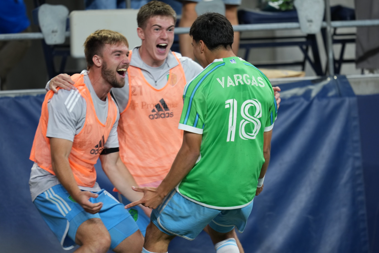 Two Sounders versus the World Cup