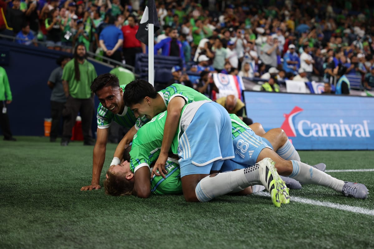 Everyone gets a goal: Sounders hang seven on Cruz Azul - Sounder at Heart
