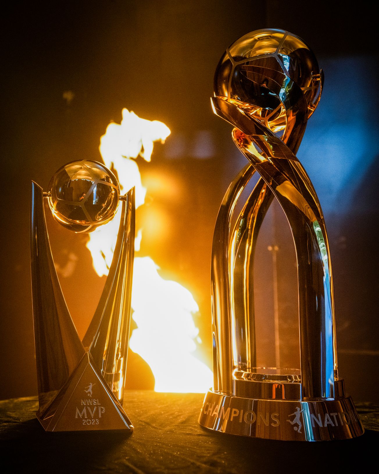 Say hello to the new NWSL Championship Trophy and NWSL MVP Award