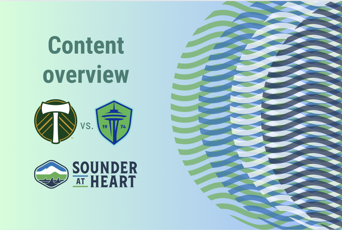 Everything you need to know for Timbers-Sounders