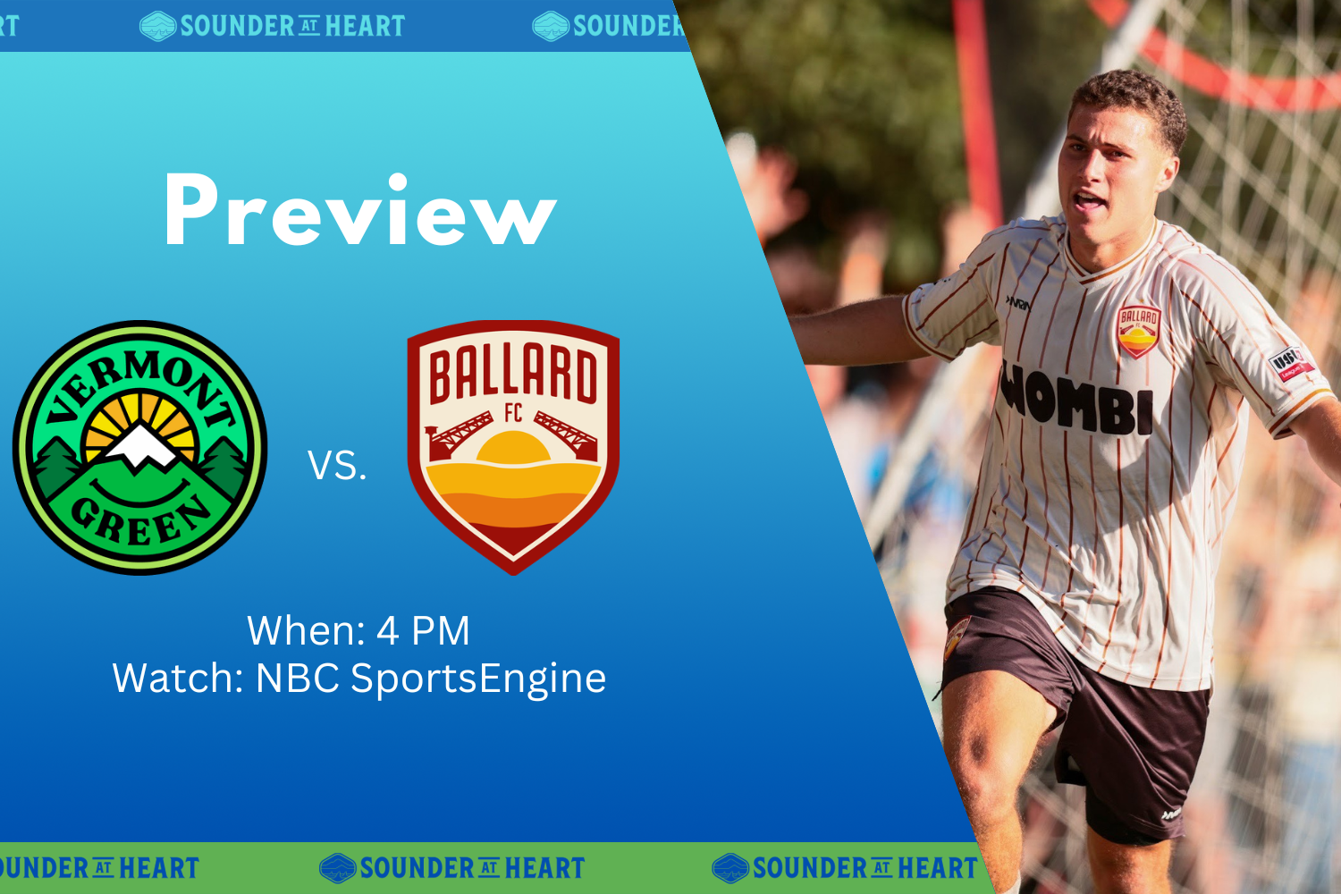 Vermont Green vs. Ballard FC: Gamethread