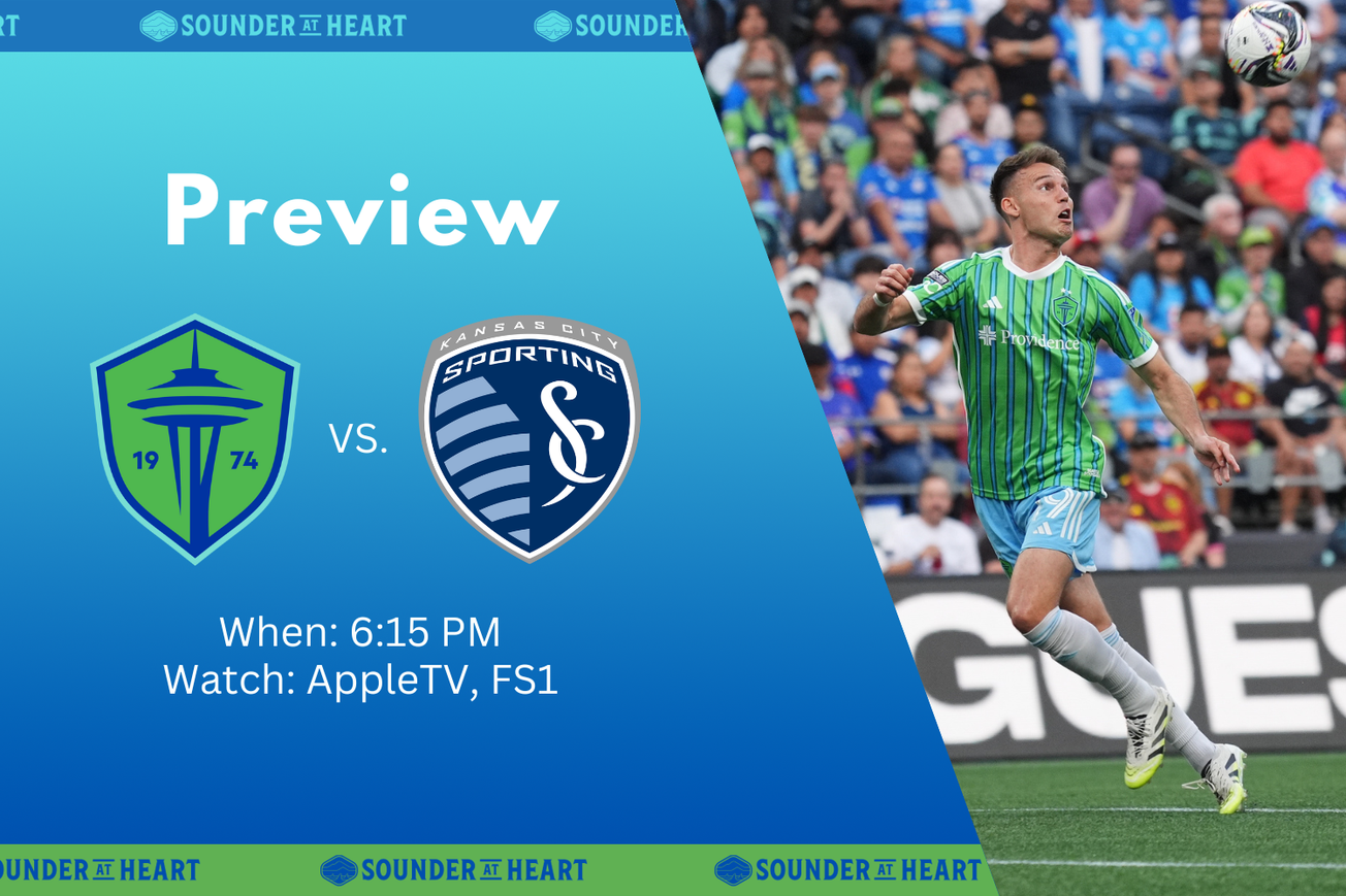 Sounders vs. Sporting KC: Gamethread