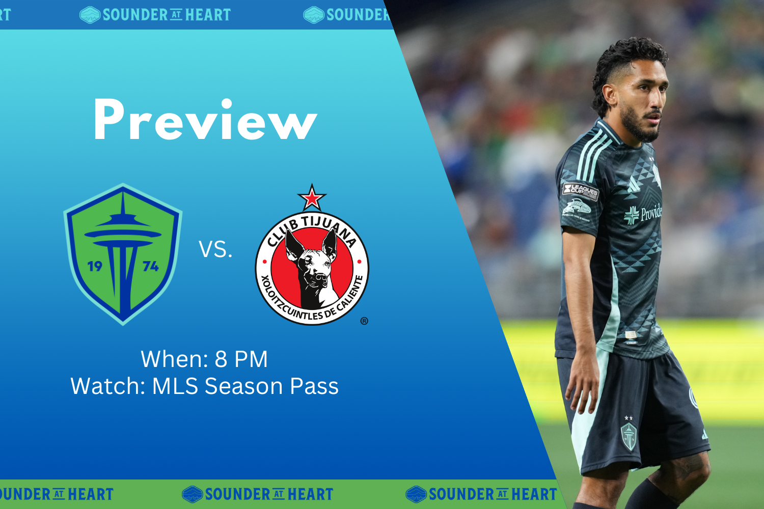 Sounders vs. Club Tijuana: Gamethread
