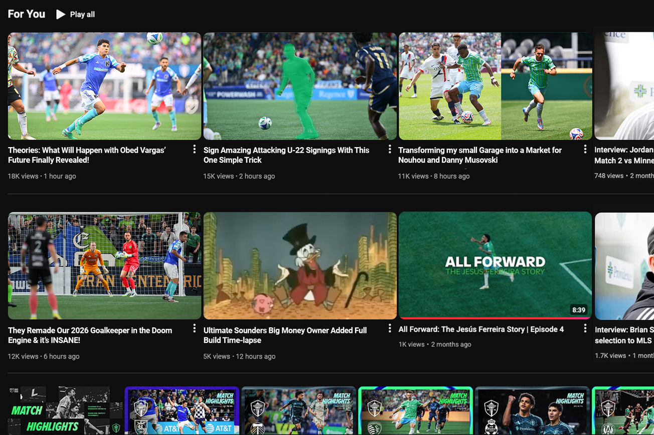 Big Sounders questions heading into 2026