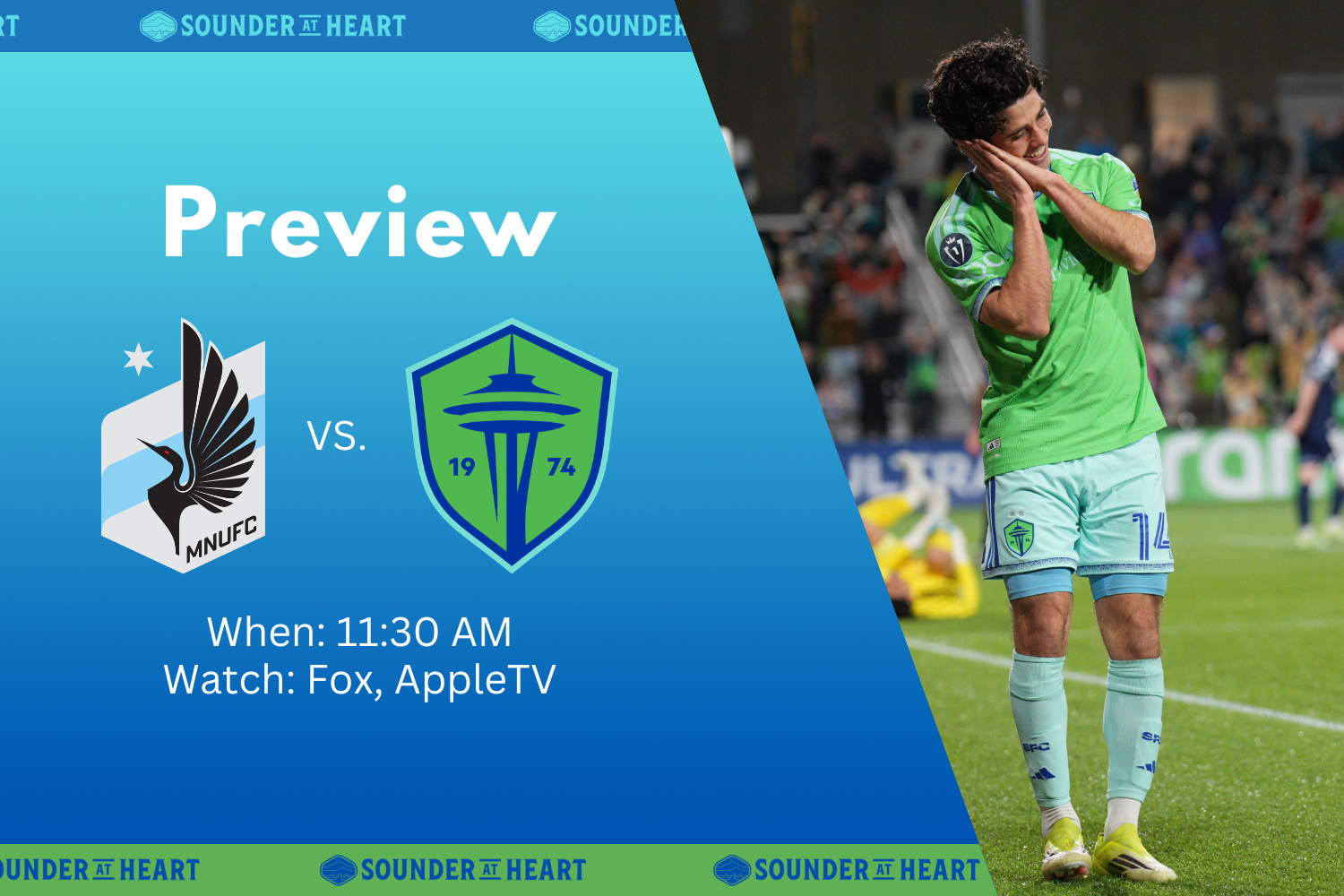 Minnesota United vs. Sounders: Gamethread