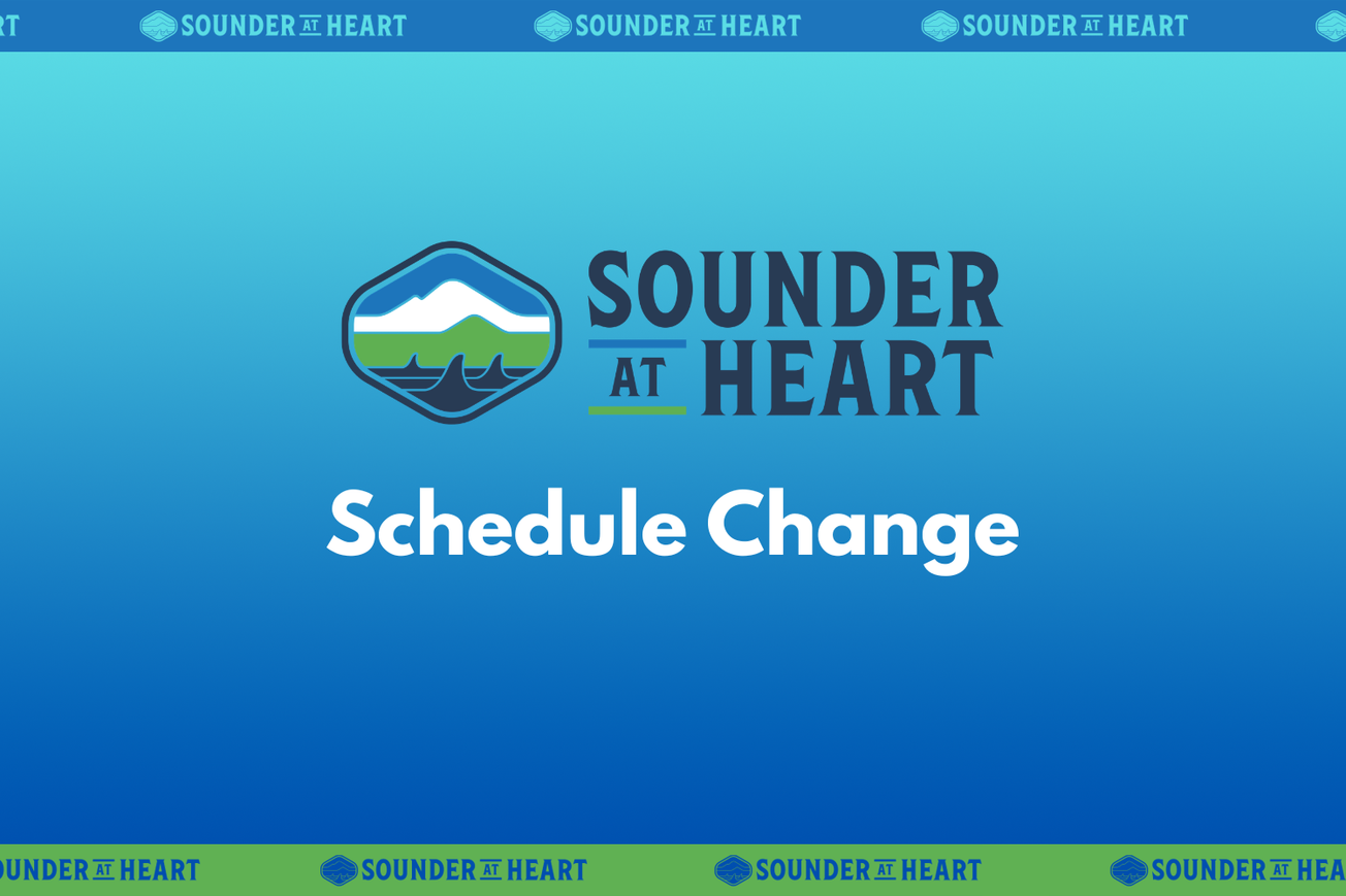 Sounders move two matches to later in season