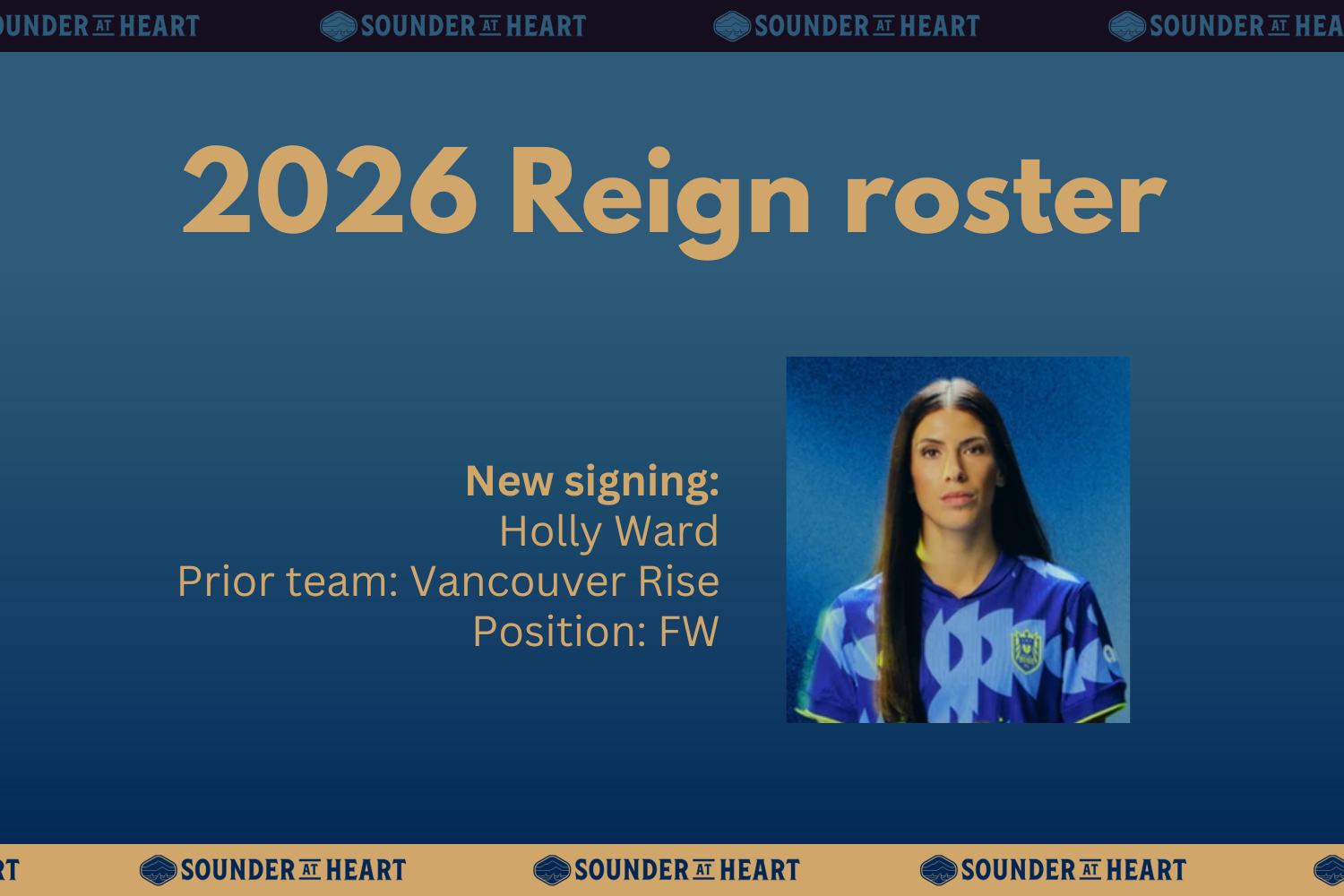 Reign add Canadian international Holly Ward