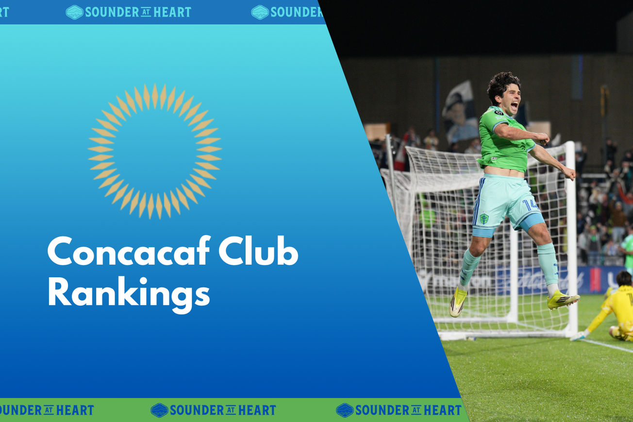 Sounders rise to third in Concacaf Club Rankings